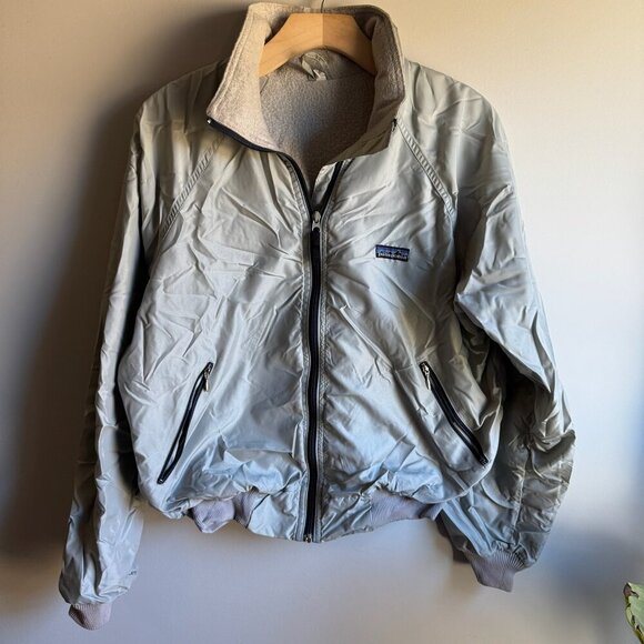 Vintage 80s Patagonia Nylon Bomber Jacket Size Small - Picture 1 of 10